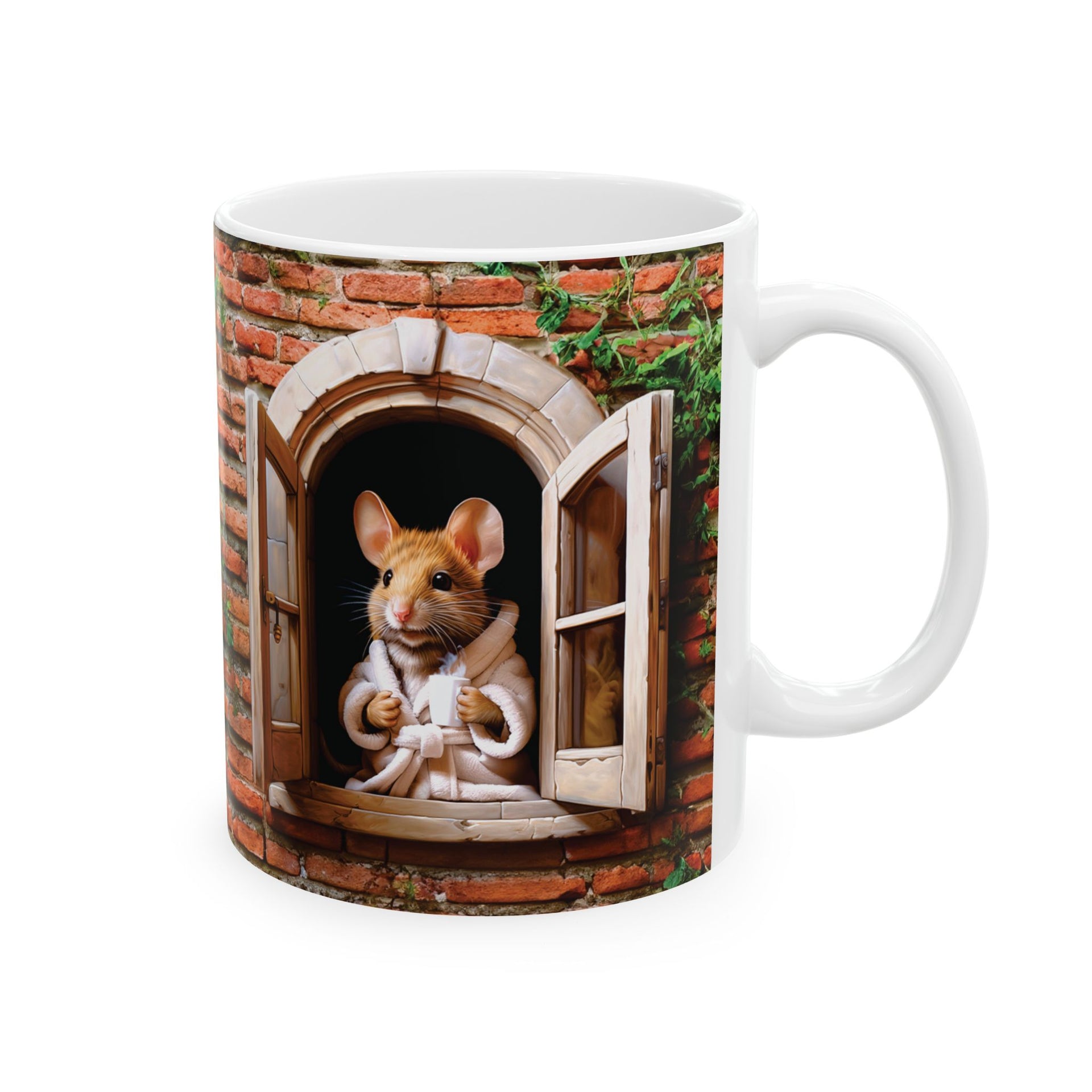 3D Mousehole, Coffee Mug, 11 oz