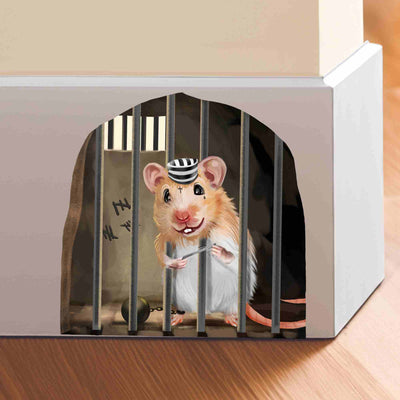 3D Mouse Trap Wall Decal - Micesterpiece