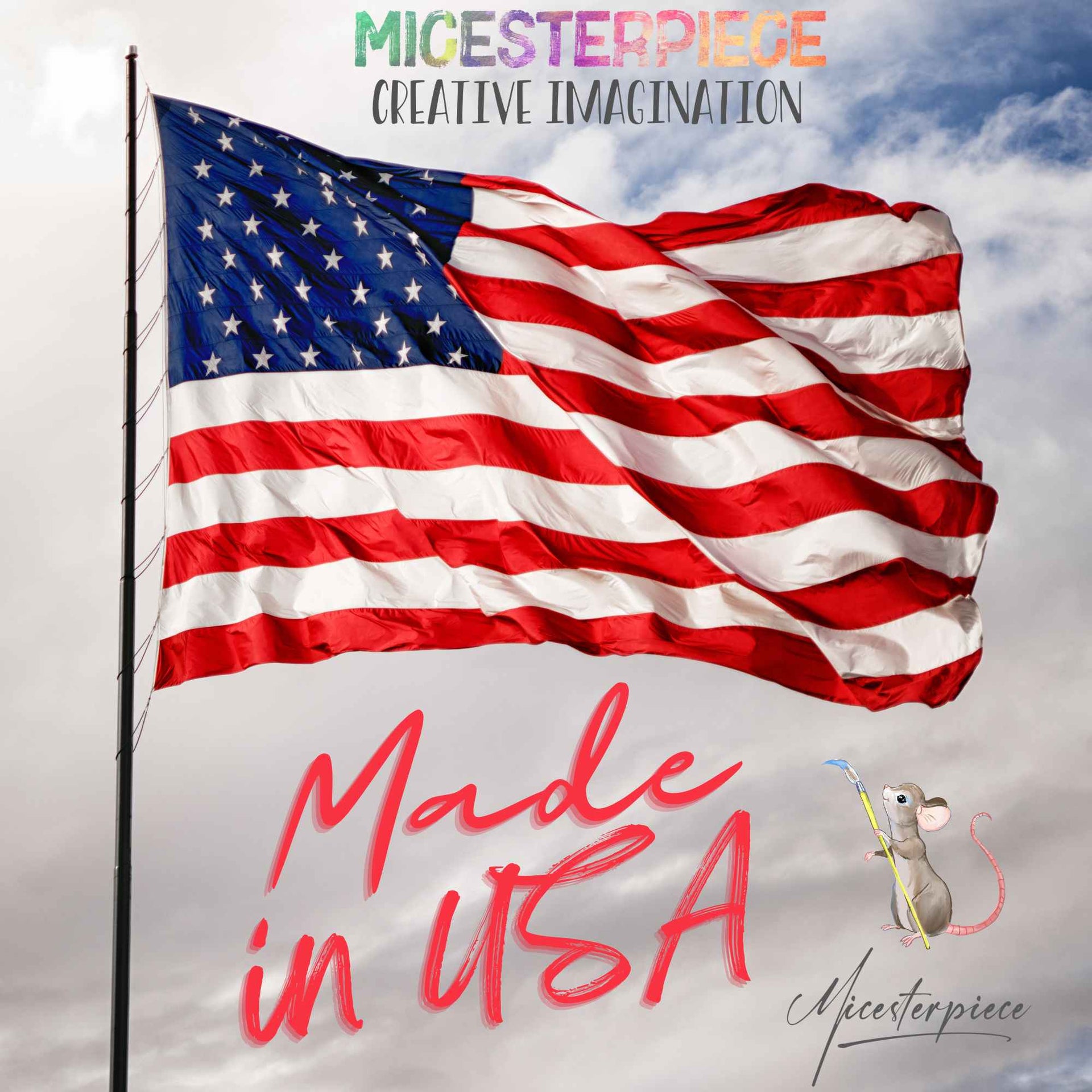 Mice Mischief Holiday Wall Sticker - Micesterpiece