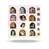 1:12 Scale Dollhouse Miniature Mousehole Sticker Sheet - Micesterpiece