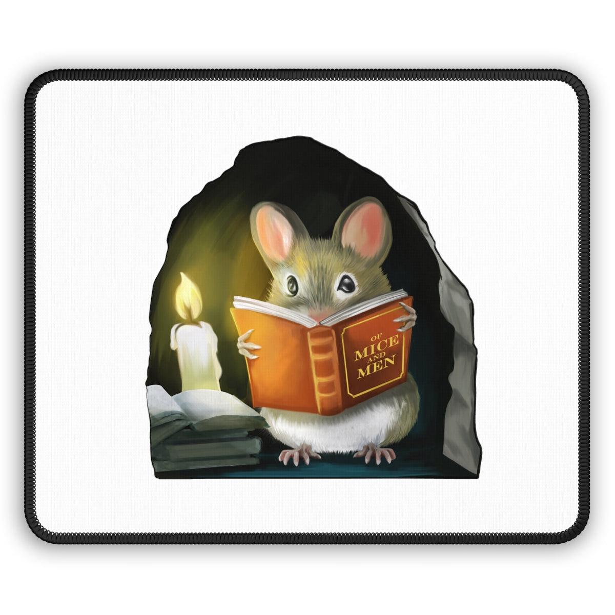 Office Ergonomic Mouse Pad - Mouse Reading - Micesterpiece
