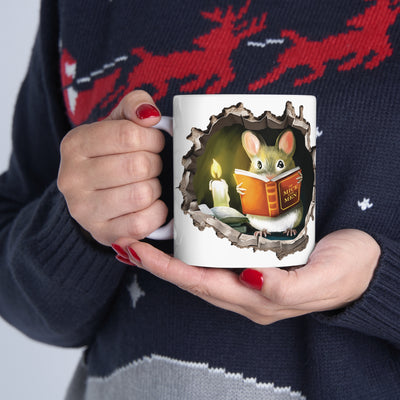 Enchanting 3D Mousehole Coffee Mug - Micesterpiece