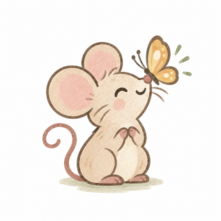 Little mice. Brighter days.