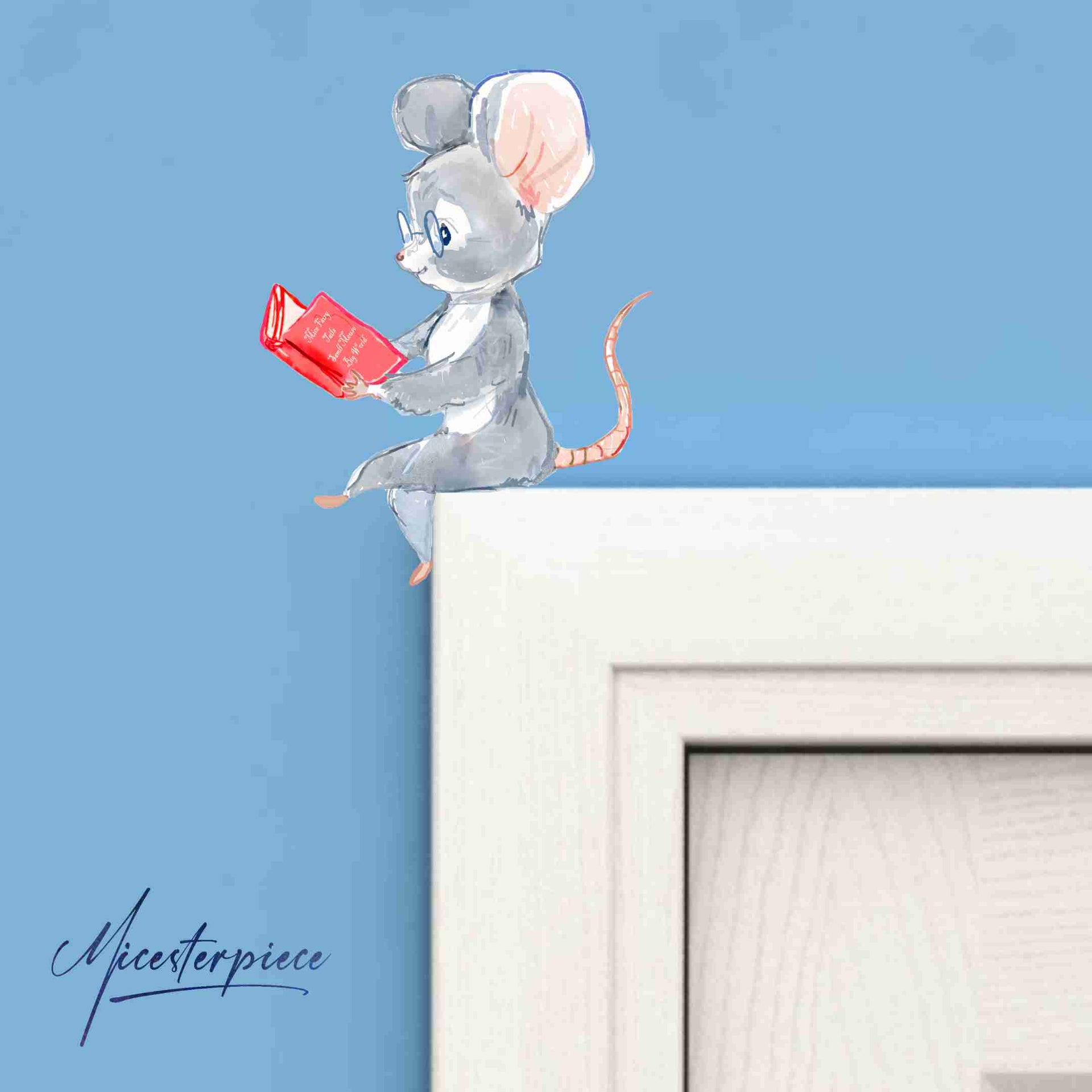 Muse Mouse 3D Wall Decal Sticker - Micesterpiece