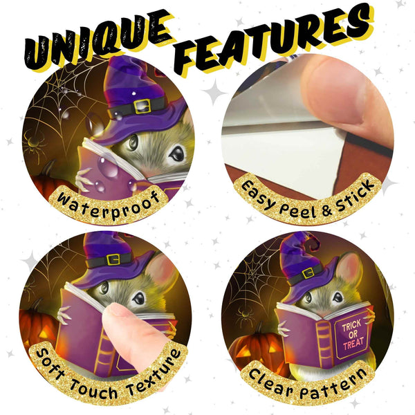 3D Mouse Wall Sticker - Halloween Edition - Micesterpiece