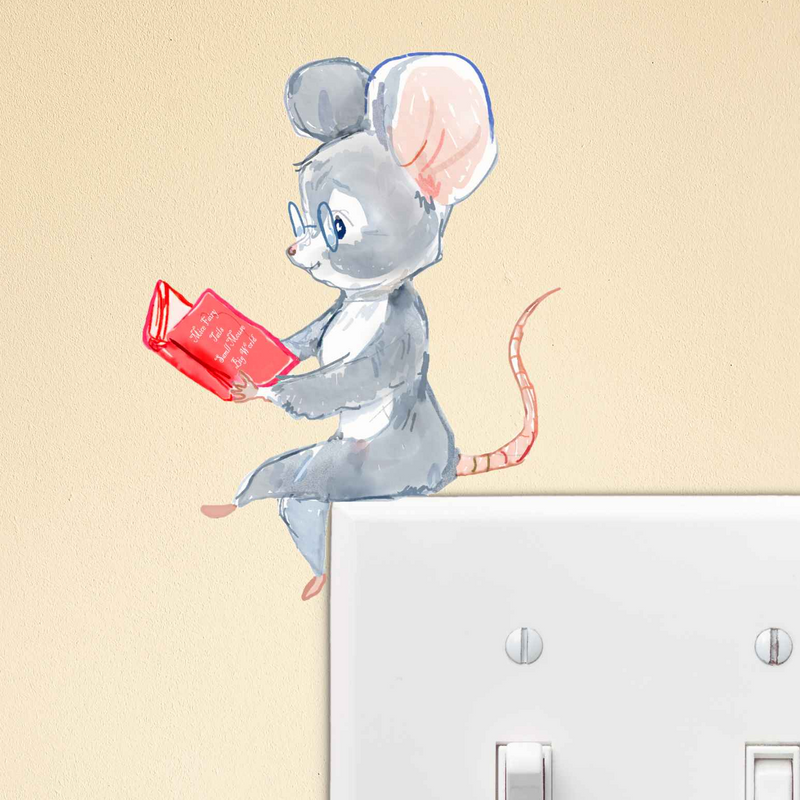 3D Mouse Wall Sticker – Muse