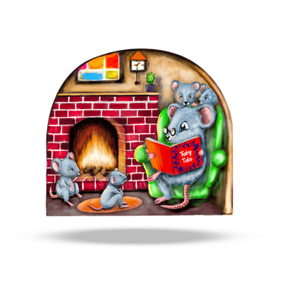 Grandpa Mouse 3D Sticker - Micesterpiece