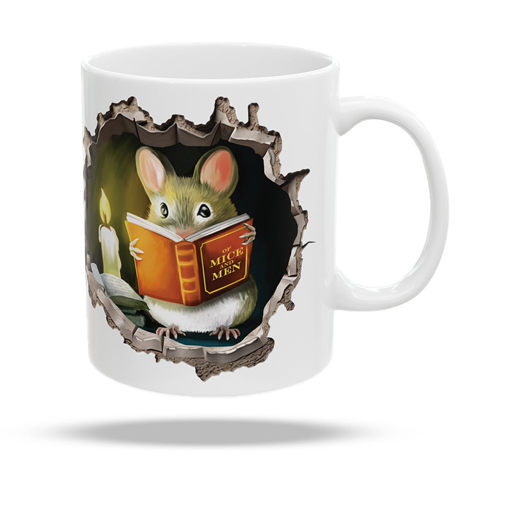 Enchanting 3D Mousehole Coffee Mug - Micesterpiece