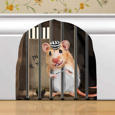 3D Mouse Trap Wall Decal - Micesterpiece