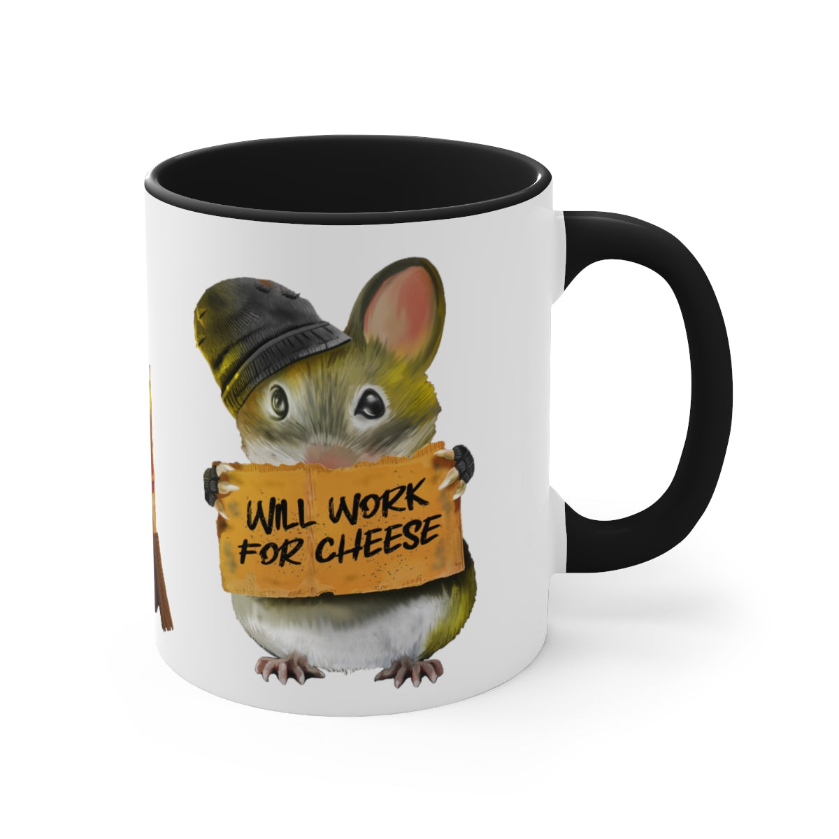 Funny Hungry Mouse Mug - Unique Secret Santa Gift - Micesterpiece