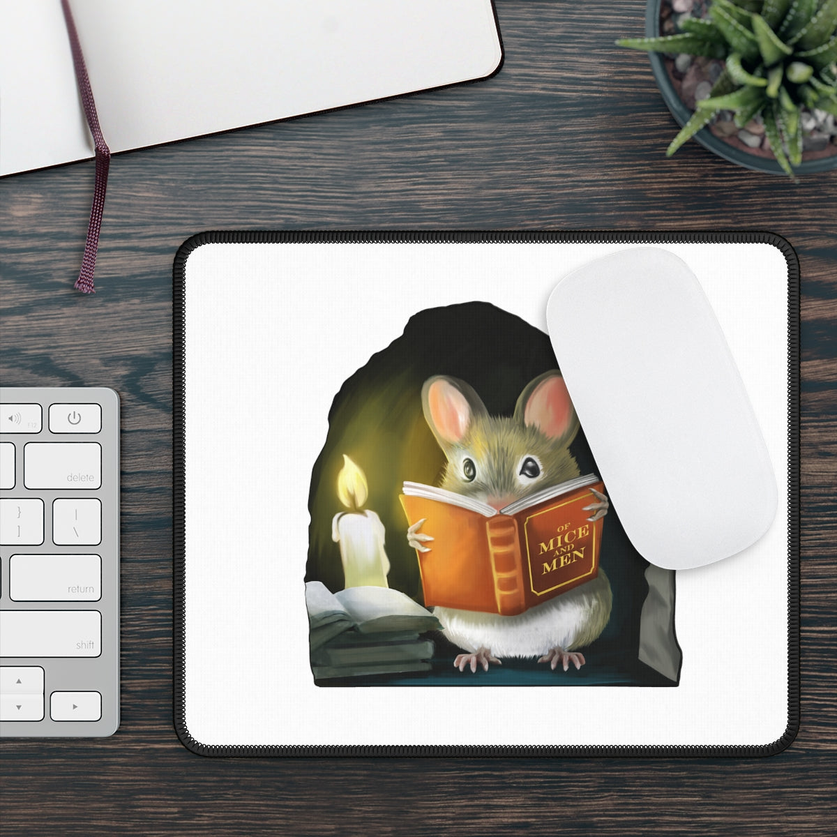 Office Ergonomic Mouse Pad - Mouse Reading - Micesterpiece